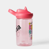 Kindergarten Kickoff: Watch Out with Custom Style Trinkflasche (rechts)