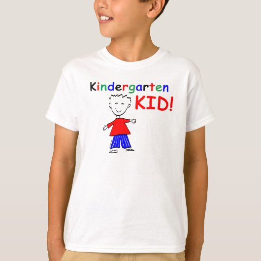 Kindergarten Kid Boys T - Shirt (Vorderseite)
