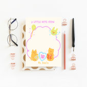 Kindergarten Kindergarten Kinderbär Notizblock