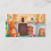 Kindergarten Kindergarten Kinderbetreuung Kinderbe Visitenkarte (Rückseite)