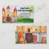 Kindergarten Kindergarten Kinderbetreuung Kinderbe Visitenkarte (Vorne/Hinten)