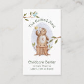 Kindergarten Kindertagesstätte Visitenkarte (Vorderseite)