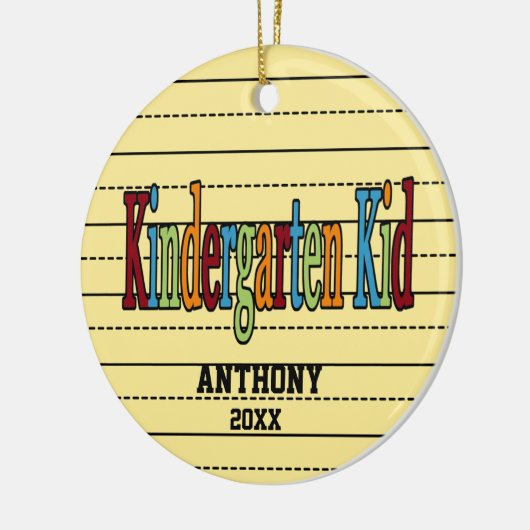 Kindergarten-Kinderweihnachtsverzierung Keramikornament (Links)