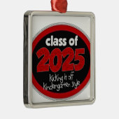Kindergarten-Klasse 2025 des Schulkindergrades Silbernes Ornament (Rechts)