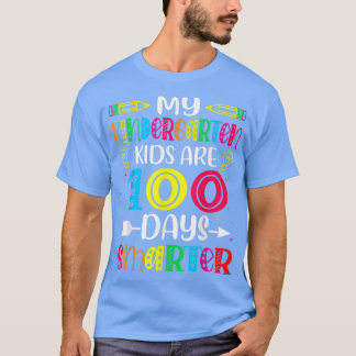 Kindergarten Lehrer 100 Tage Smarter 100. Tag der T-Shirt