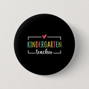 Kindergarten Lehrer Erster Schultag Willkommen B Button