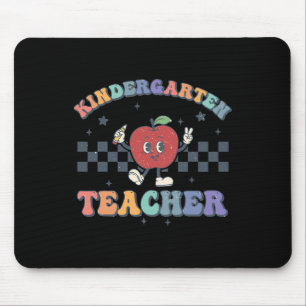 Kindergarten Lehrer Groovy Zurück zum Schulteam KG Mousepad