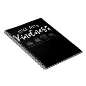 Kindergarten Lehrer Kakteen Kindness Positivity Notizblock (Rechte Seite)