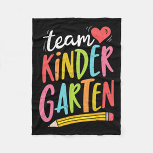 Kindergarten Lehrer Studentenspass zurück zur Schu Fleecedecke