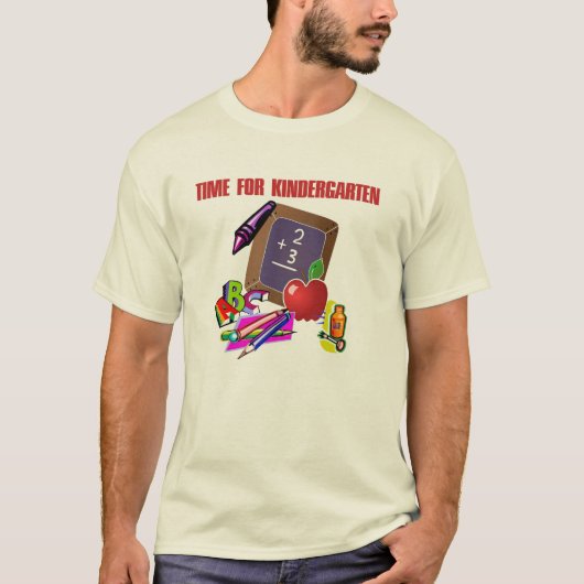 Kindergarten Lehrer T Shirt (Vorderseite)