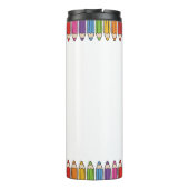 Kindergarten Lehrerbewertung Thermosbecher (Rückseite)