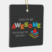 Kindergarten Lehrerbewertungstag, Phantastisch Keramikornament (Rechts)