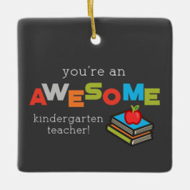 Kindergarten Lehrerbewertungstag, Phantastisch Keramikornament