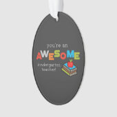 Kindergarten Lehrerbewertungstag, Phantastisch Ornament (Vorderseite)