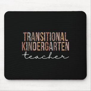 Kindergarten Lehrerin Leopard Wertschätzung Frauen Mousepad