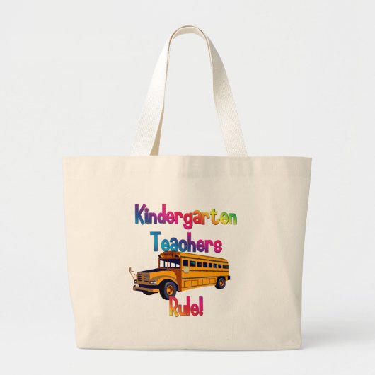 Kindergarten Lehrerin Tote Tasche (Vorne)