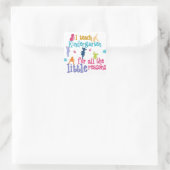 Kindergarten Lehrerkranken und Umschlag Aufkleber (Tasche)