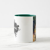 Kindergarten-Lektion Zweifarbige Tasse (Mittel)