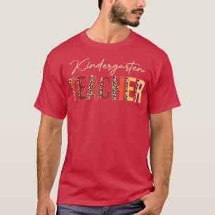 Kindergarten Leopard Herbstliche Liebhaber des Kin T-Shirt