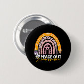 Kindergarten letzten Schullehrertag Button (Vorne & Hinten)