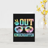 Kindergarten letzten Tag Abschluss Gif Karte (Gelbe Blume)