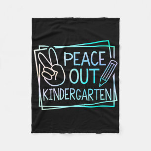 Kindergarten letzter Schultag Sommerferien Abschie Fleecedecke