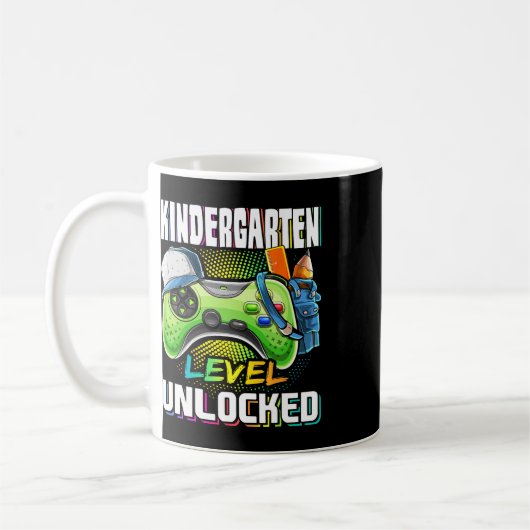 Kindergarten Level Unlocked Video Game Ck To Schoo Kaffeetasse (Links)