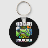 Kindergarten Level Unlocked Video Game Ck To Schoo Schlüsselanhänger (Vorderseite)