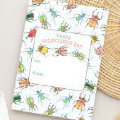 Kindergarten Lovebug Valentinstag Feiertagskarte