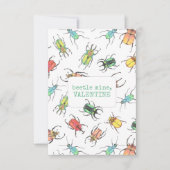 Kindergarten Lovebug Valentinstag Mitteilungskarte (Vorderseite)