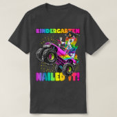 Kindergarten nagelte es einmotoriges Monster Truck T-Shirt (Design vorne)