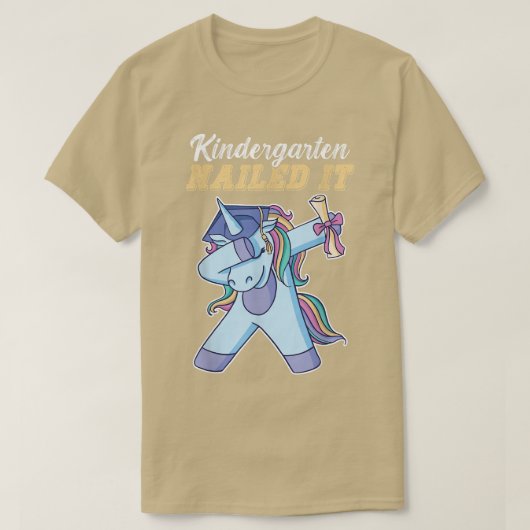 Kindergarten nagelte Es kids Unicoron Abschluss Cl T-Shirt (Design vorne)