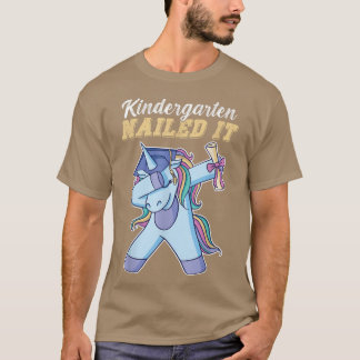 Kindergarten nagelte Es kids Unicoron Abschluss Cl T-Shirt