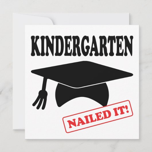 Kindergarten Nails Einladung (Vorderseite)