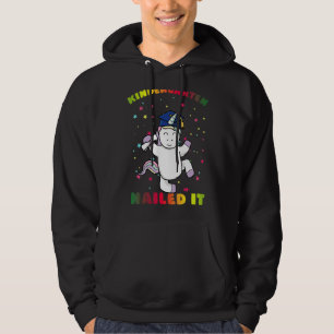 Kindergarten Nails It K Pop Unicorn Drama Graduat Hoodie