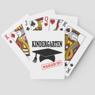 Kindergarten Nails Spielkarten