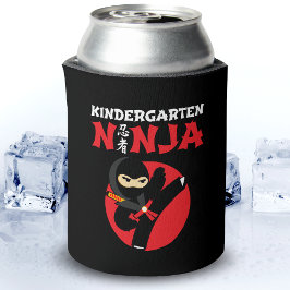 Kindergarten Ninja Kick ersten Tag zurück zur Schu Dosenkühler