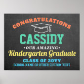 Kindergarten oder Vorschule Poster (Vorne)