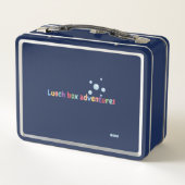 Kindergarten Personalisiert Lunch Box (Rückseite)