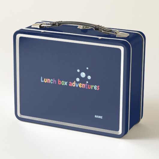 Kindergarten Personalisiert Lunch Box (Rückseite)