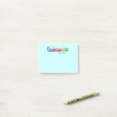 Kindergarten Post-it®-Hinweise Post-it Klebezettel (Auf Schreibtisch)