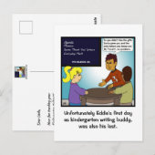 Kindergarten Postkarte (Vorne/Hinten)