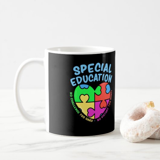 Kindergarten Preschool Lehrer Bildung Kaffeetasse (Mit Donut)
