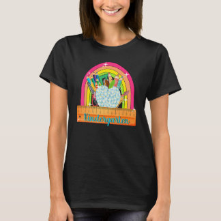 Kindergarten Rainbow Girls Boys Teacher Team Kinde T-Shirt