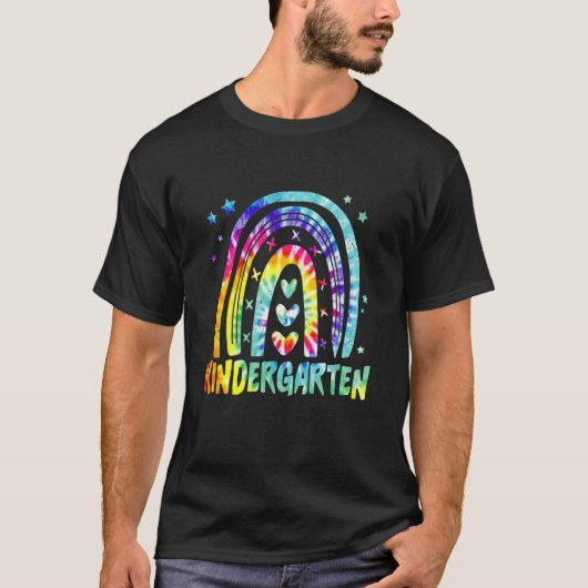 Kindergarten Rainbow Team Kinder Squad Girls Boys T-Shirt (Vorderseite)