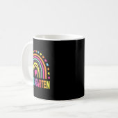 Kindergarten Regenbogen Mädchen Jungen Lehrer Team Kaffeetasse (Vorderseite Links)