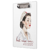 Kindergarten Retro Vintage Alte Schule Custom der Klemmbrett (Links)