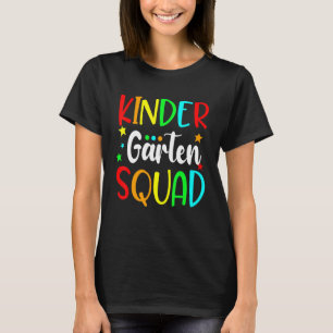 Kindergarten Retro Vintage Lehrerteam Kinder squ T-Shirt