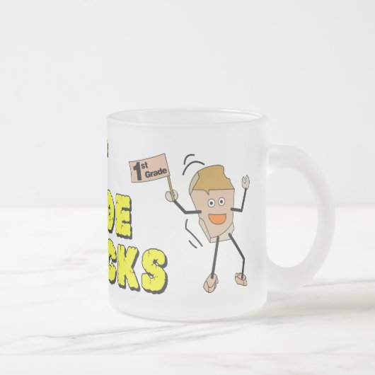 Kindergarten Rocks Mattglastasse (Rechts)