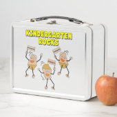 Kindergarten Rocks Metall Brotdose (Beispiel)